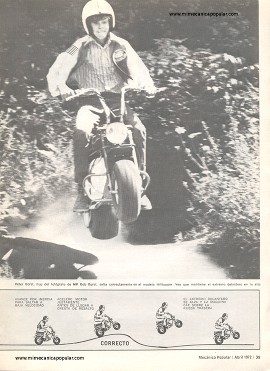Disfrute de una Motoneta Armada por Usted - Abril 1972
