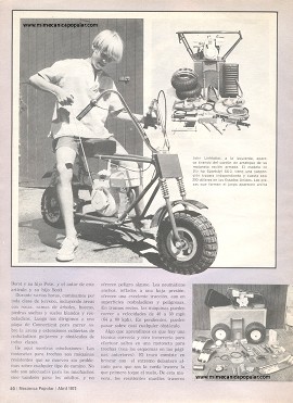 Disfrute de una Motoneta Armada por Usted - Abril 1972