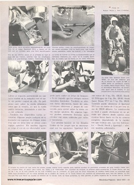 Disfrute de una Motoneta Armada por Usted - Abril 1972