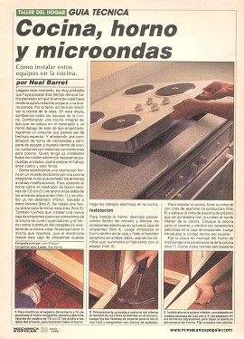 Remodelando la cocina - Julio 1990