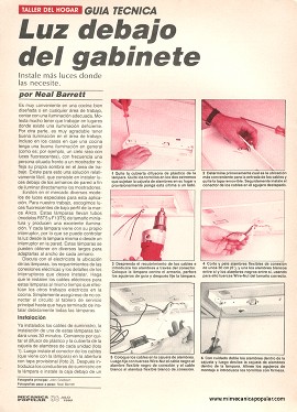 Remodelando la cocina - Julio 1990