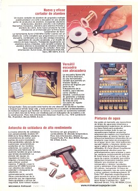 Conozca sus Herramientas - Enero 1996