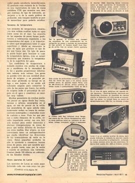 La electrónica y la pesca - Abril 1977