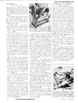 Para el excursionista: Mochilas y Bastidores - Septiembre 1963
