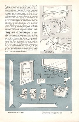 Haga Sus Propias Contraventanas - Noviembre 1955