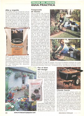 Para un Jardín Floreciente - Junio 1995