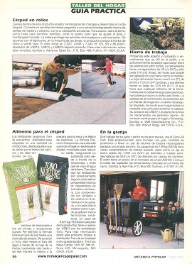 Para un Jardín Floreciente - Junio 1995