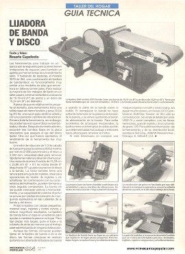 Lijadora de banda y disco 3370 Skil - Diciembre 1992