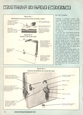 Construya un radio económico - Enero 1976