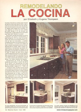 Remodelando la Cocina - Enero 1988