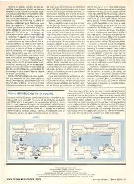 Remodelando la Cocina - Enero 1988