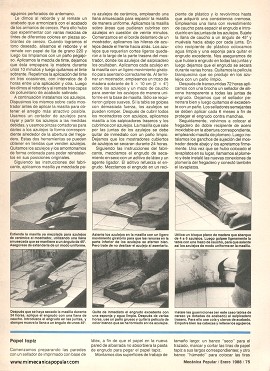 Remodelando la Cocina - Enero 1988