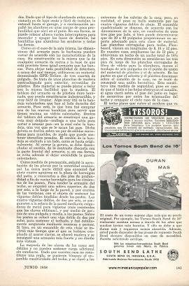 La Sala de Recreo al Aire Libre - Junio 1958