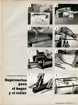 Sugerencias para el hogar y el taller - Marzo 1971