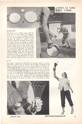 ¡Diviértase en su Traspatio! - Junio 1956