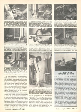 Instale su filtro de agua - Octubre 1984