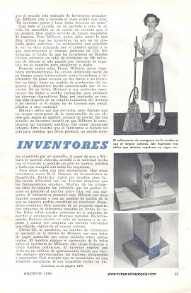 La Meca de los Inventores - Agosto 1950