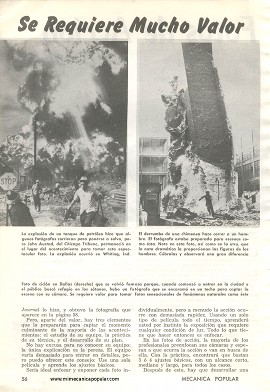 La Toma de Fotos de Acción -Noviembre 1961