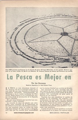 La Pesca es Mejor en el Invierno - Marzo 1956