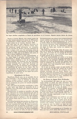 La Pesca es Mejor en el Invierno - Marzo 1956