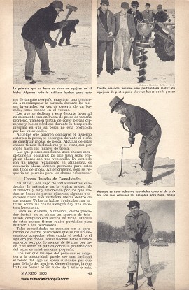 La Pesca es Mejor en el Invierno - Marzo 1956