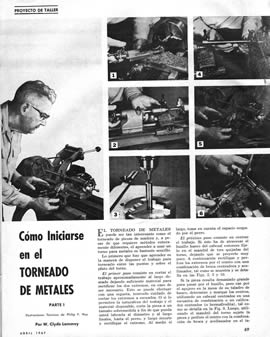 Click en la imagen para ver m&aacute;s grande y claro - C&oacute;mo Iniciarse en el TORNEADO DE METALES