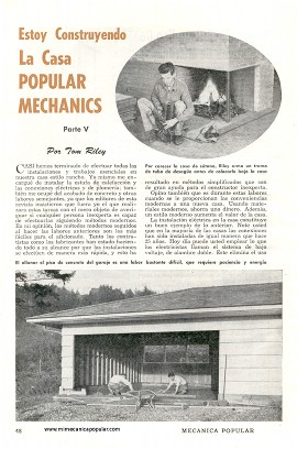 Construya la Casa de MP -Parte 4 - Mayo 1951