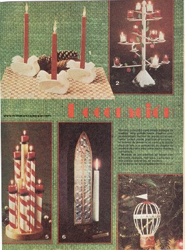 Decoración para navidad - Diciembre 1979