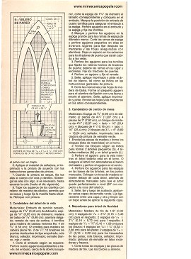 Decoración para navidad - Diciembre 1979