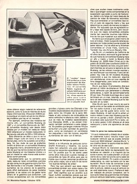 El regreso del convertible - Octubre 1979