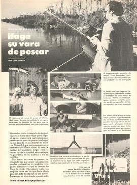 Haga su vara de pescar - Julio 1979