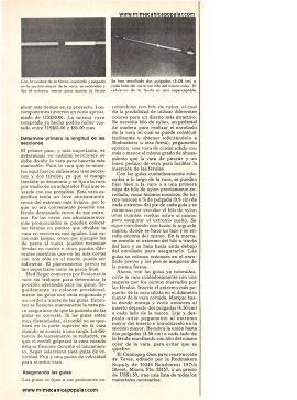 Haga su vara de pescar - Julio 1979