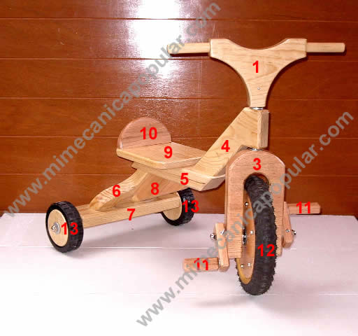Triciclos de madera para niños hotsell